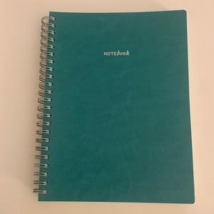 Turquoise soft cover journal